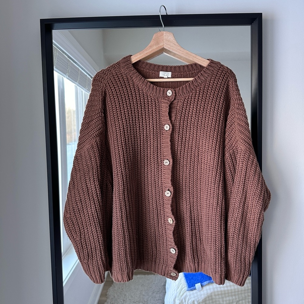 The Simple Folk chunky cardigan
